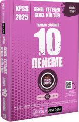 2025 KPSS Genel Yetenek Genel Kültür Tamamı Çözümlü 10 Deneme Pegem Akademi