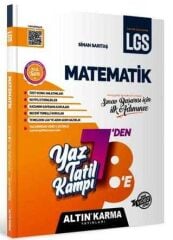 7 Den 8 e Matematik Kamp Kitabı Altın Karma