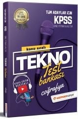 2021 KPSS Coğrafya Tekno Konu Test Bankası Uzman Kariyer