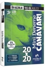 YKS-DİL İngilizce Ön Hazırlık 20x20 Mini Deneme Canavarı Modadil Yayınları