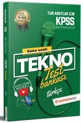 2021 KPSS Türkçe Tekno Konu Test Bankası Uzman Kariyer