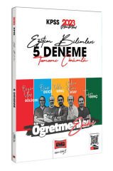 2023 KPSS Eğitim Bilimleri Öğretmenler Ekibi Tamamı Çözümlü 5 Fasikül Deneme Yargı Yayınları