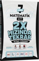 AYT Matematik 7 Günde 2X Hızında Tekrar Deneme Ders Platosu