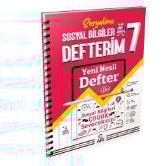 7.Sınıf Sosyalimo Sosyal Bilgiler Defterim Arı Yayıncılık