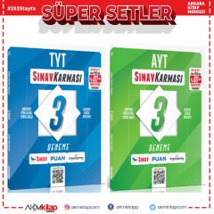 Sınav Yayınları TYT ve AYT Sınav Kalitesinde 3 Deneme Seti 2 Kitap