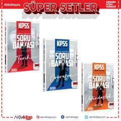 Yargı Yayınları 2025 KPSS Tarih Coğrafya ve Vatandaşlık Soru Bankası Seti 3 Kitap