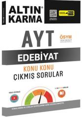 Altın Karma AYT Edebiyat Konu Konu Çıkmış Sorular (Kolay-Orta-Zor)