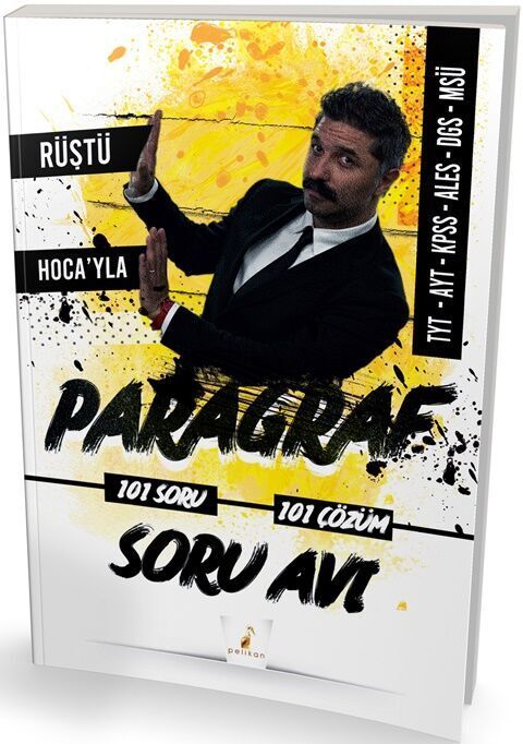 Rüştü Hoca'yla Paragraf Soru Avı 101 Soru 101 Çözüm Pelikan Yayınevi