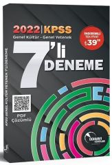 2022 KPSS Genel Yetenek Genel Kültür 7 Deneme Doktrin Yayınları