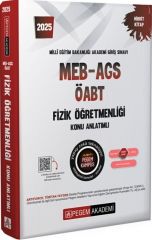 2025 MEB AGS ÖABT Fizik Öğretmenliği Konu Anlatımlı Pegem Yayınları