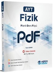 AYT Fizik Güncel PDF Planlı Ders Föyü Eğitim Vadisi