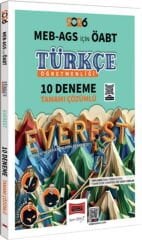 2026 MEB AGS ÖABT Türkçe Öğretmenliği Tamamı Çözümlü 10 Deneme Yargı Yayınları