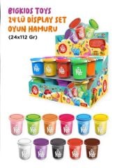 Display Kutu Oyun Hamuru 24 lü Bigkids Toys