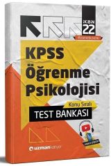 2022 KPSS Eğitim Bilimleri Öğrenme Psikolojisi Test Bankası Yaprak Test Uzman Kariyer