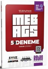 2026 MEB AGS Tüm Dersler Tamamı Çözümlü 5 Deneme Retro Yayıncılık