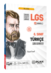 8. Sınıf LGS Türkçe Soru Bankası Puan Yayınları