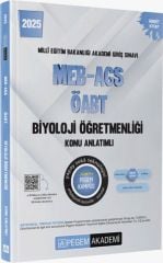 2025 MEB AGS ÖABT Biyoloji Öğretmenliği Konu Anlatımlı Pegem Yayınları