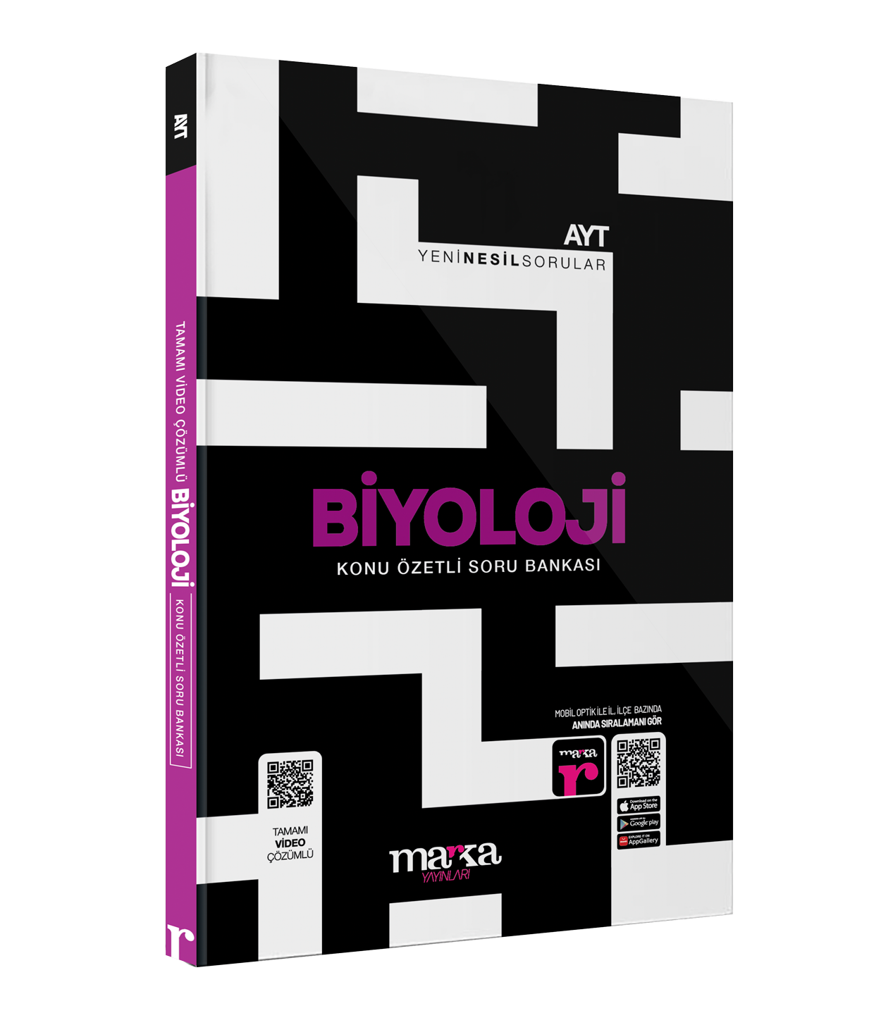 AYT Biyoloji Konu Özetli Yeni Nesil Soru Bankası Tamamı Video Çözümlü Marka Yayınları