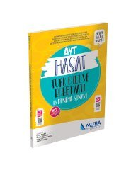 AYT Hasat Türk Dili ve Edebiyatı 15 Deneme Sınavı Muba Yayınları