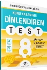 8. Sınıf Din Kültürü ve Ahlak Bilgisi Dinlendiren Test Eker Test Yayınları