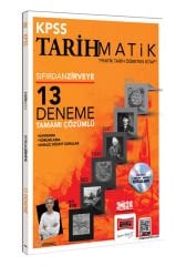 2024 KPSS Tarihmatik Tamamı Çözümlü 13 Deneme Yargı Yayınları