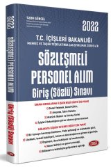 2022 İçişleri Bakanlığı Sözleşmeli Personel Alım Giriş Sözlü Sınav Data Yayınları