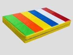 Çok Renkli Jimnastik Minderi 100x200x5 cm