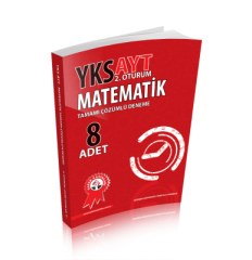 AYT Matematik Tamamı Çözümlü 8 li Deneme Zafer Yayınları