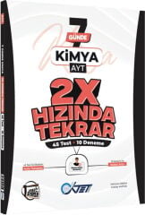 AYT Kimya Ders Platosu 7 Günde 2X Hızında Tekrar Deneme Oktet Yayınları