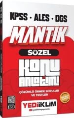 KPSS ALES DGS Sözel Mantık Konu Anlatımı Yediiklim Yayınları