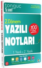 5. Sınıf Yazılı Notları 2. Dönem 1 ve 2. Yazılı Tonguç Akademi
