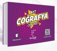 AYT Cep Test Coğrafya Karekök Yayınları