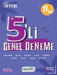 11. Sınıf Sayısal 5 Deneme Okyanus Yayınları