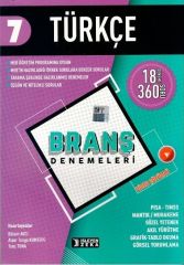 7. Sınıf Türkçe Branş Denemeleri İşleyen Zeka Yayınları