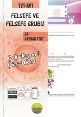 TYT AYT Felsefe Yaprak Testleri Çek Kopart 24 Adet Pano Yayınları