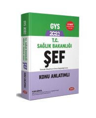 2023 GYS T.C. Sağlık Bakanlığı Şef Konu Anlatımlı Data Yayınları