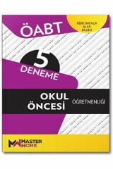 2023 ÖABT Okul Öncesi 5 Deneme Master Work