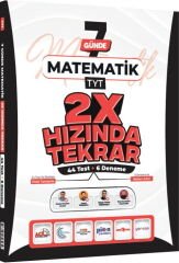 TYT Matematik 7 Günde 2X Hızında Tekrar Deneme Ders Platosu