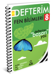 8. Sınıf Fen Bilimleri Akıllı Defteri Arı Yayıncılık