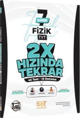 TYT Fizik Ders Platosu 7 Günde 2X Hızında Tekrar Set Yayınları