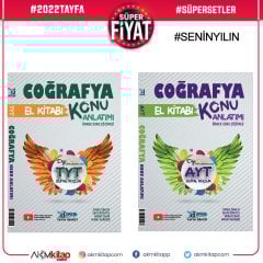 Yayın Denizi TYT AYT Coğrafya El Kitabı Seti 2 Kitap