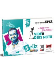 2023 KPSS 5Yüz Türkçe Video Ders Notları Yargı Yayınları