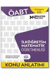 ÖABT İlköğretim Matematik Öğretmenliği Konu Anlatımı Master Work