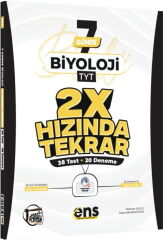 TYT Biyoloji Ders Platosu 7 Günde 2X Hızında Tekrar ENS Yayıncılık