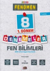 8. Sınıf LGS 1. Dönem Fen Bilimleri Fenomen 7 li Deneme Gama Okul