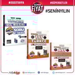 Benim Hocam Taktiklerle Dil Bilgisi Türkçe ve AYT Edebiyat Soru Bankası Seti 3 Kitap