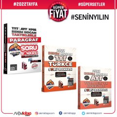 Benim Hocam Taktiklerle Paragraf Türkçe ve AYT Edebiyat Soru Bankası Seti 3 Kitap