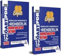 2025 AGS ÖABT Empati Psikolojik Danışmanlık ve Rehberlik Konu Anlatımlı Modüler Set Kurul Yayıncılık