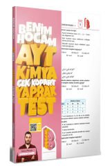 2023 AYT Kimya Çek Kopar Yaprak Test Benim Hocam Yayınları