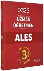 2022 MEB Uzman Öğretmen ALES 3 Deneme Data Yayınları